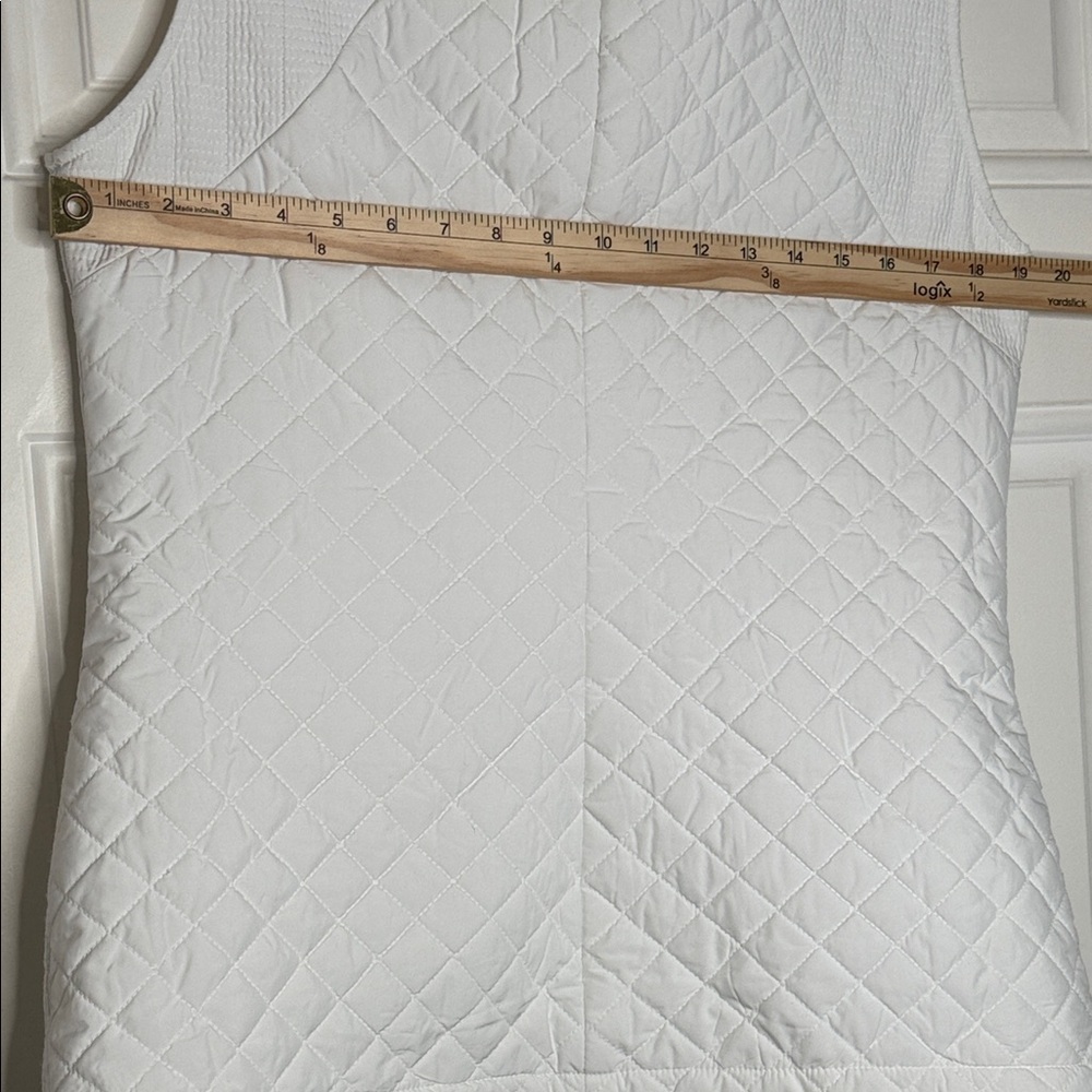 Cutter & Buck Women's Quilted Vest in White - Picture 15 of 15